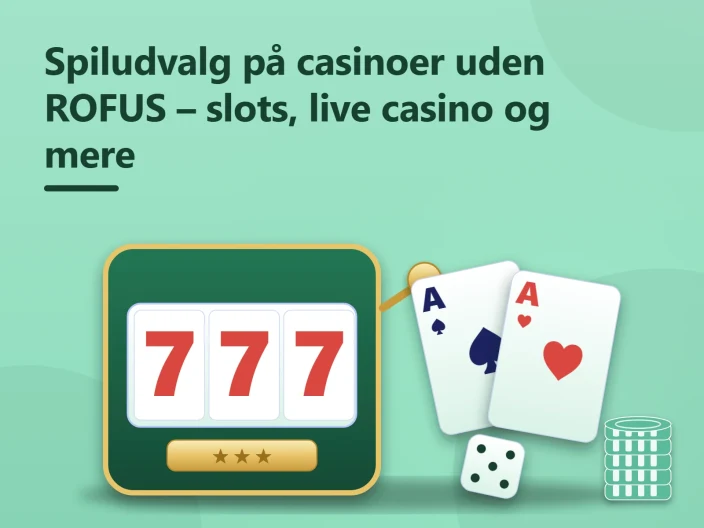 bedste casino uden rofus